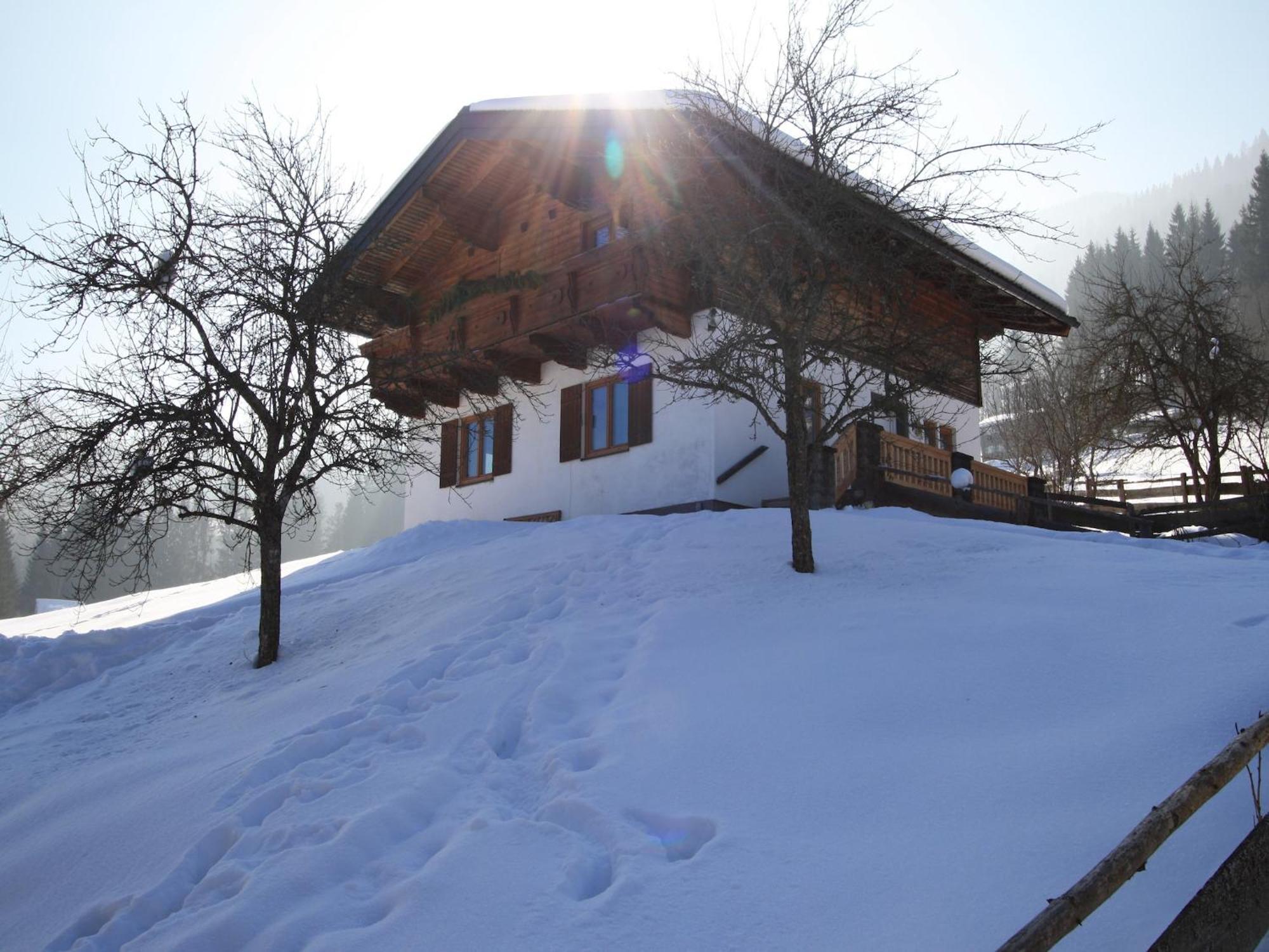 Charming Holiday Home In H Ttau With Barbecue Hüttau المظهر الخارجي الصورة